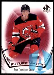 2021-22 SP Authentic Limited Red Future Watch #118 Tyce Thompson
